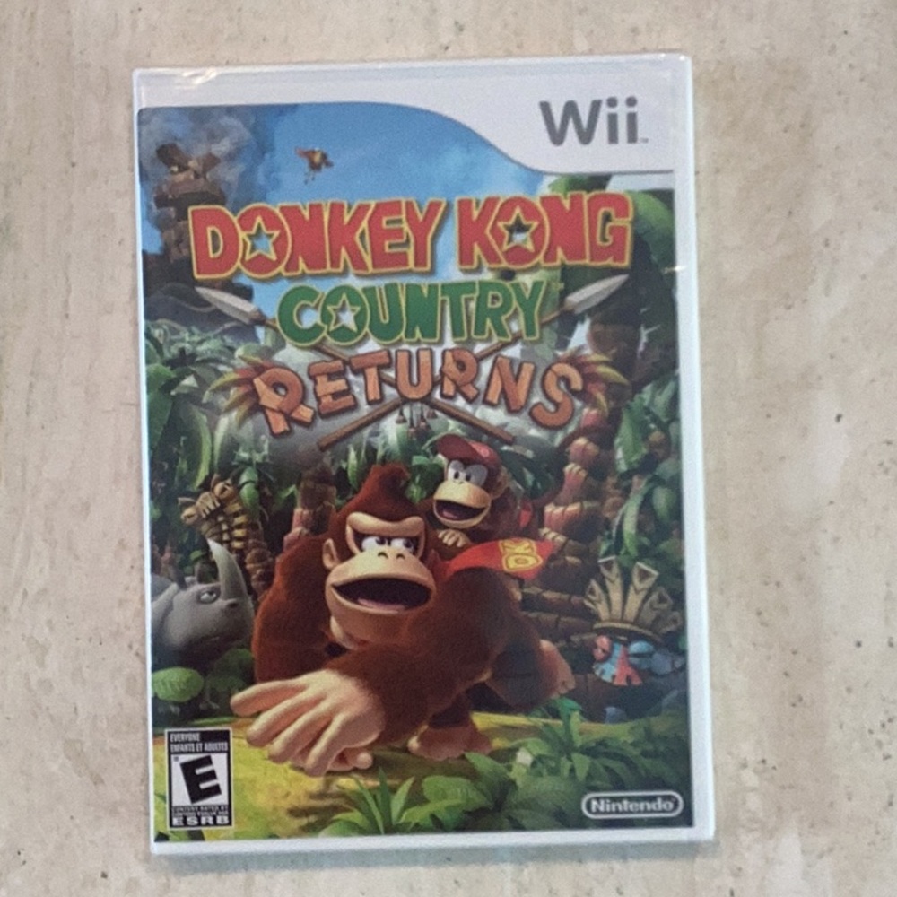 New Factory Sealed Donkey Kong Country Returns Nintendo Wii Game - Picture 9 of 9